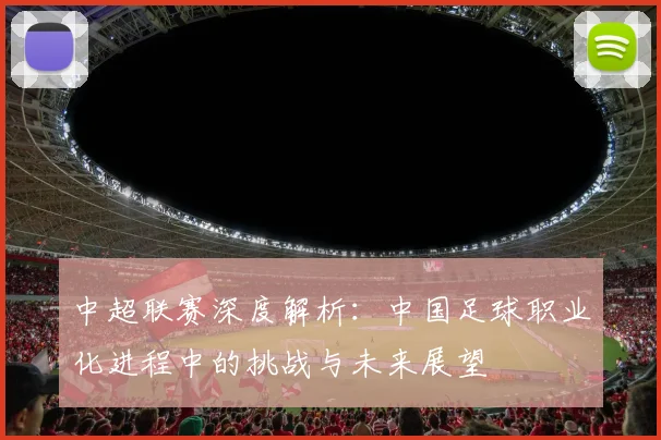 中超联赛深度解析:中国足球职业化进程中的挑战与未来展望